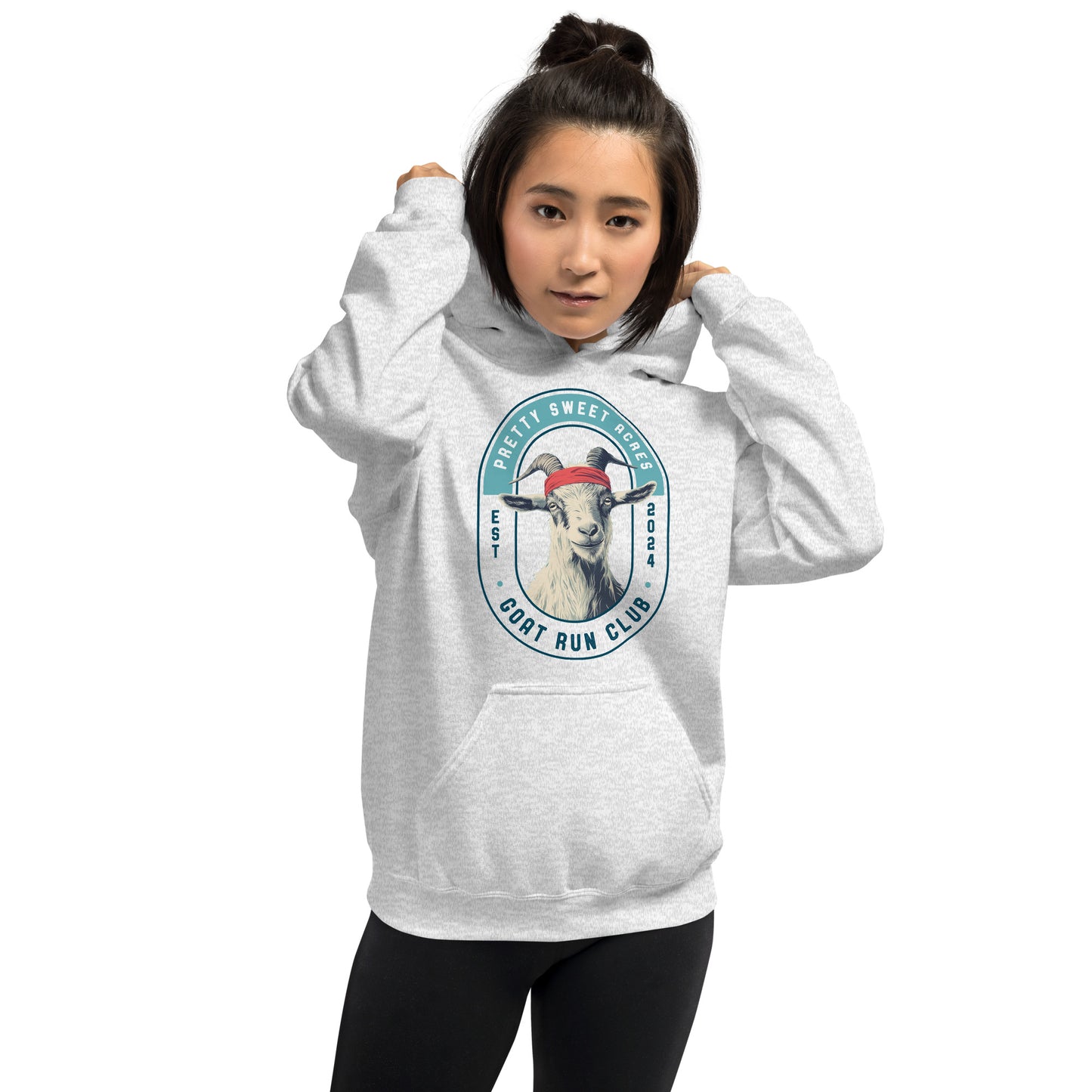 Goat Run Club™ Mug Shot Unisex Hoodie