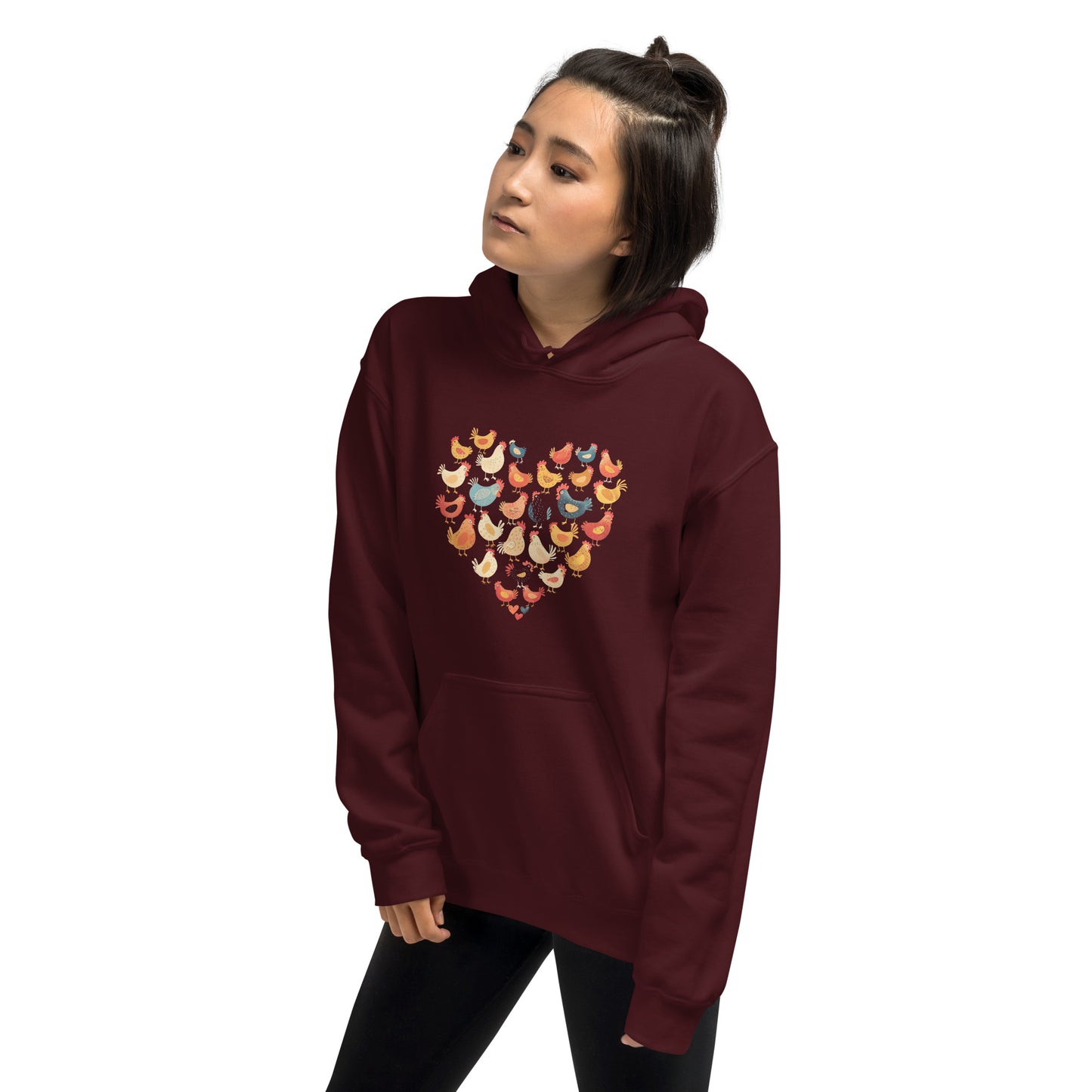 Heart Of The Chicken Unisex Hoodie