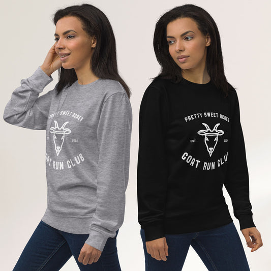 Goat Run Club™ Unisex organic sweatshirt