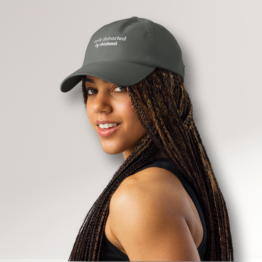 Easily Distracted By Chickens Under Armour® Dad Hat