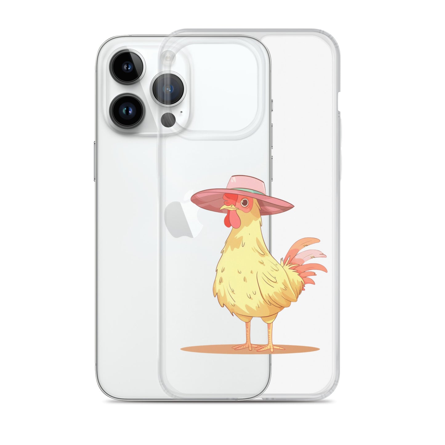 Silly Chicken Clear Case for iPhone®