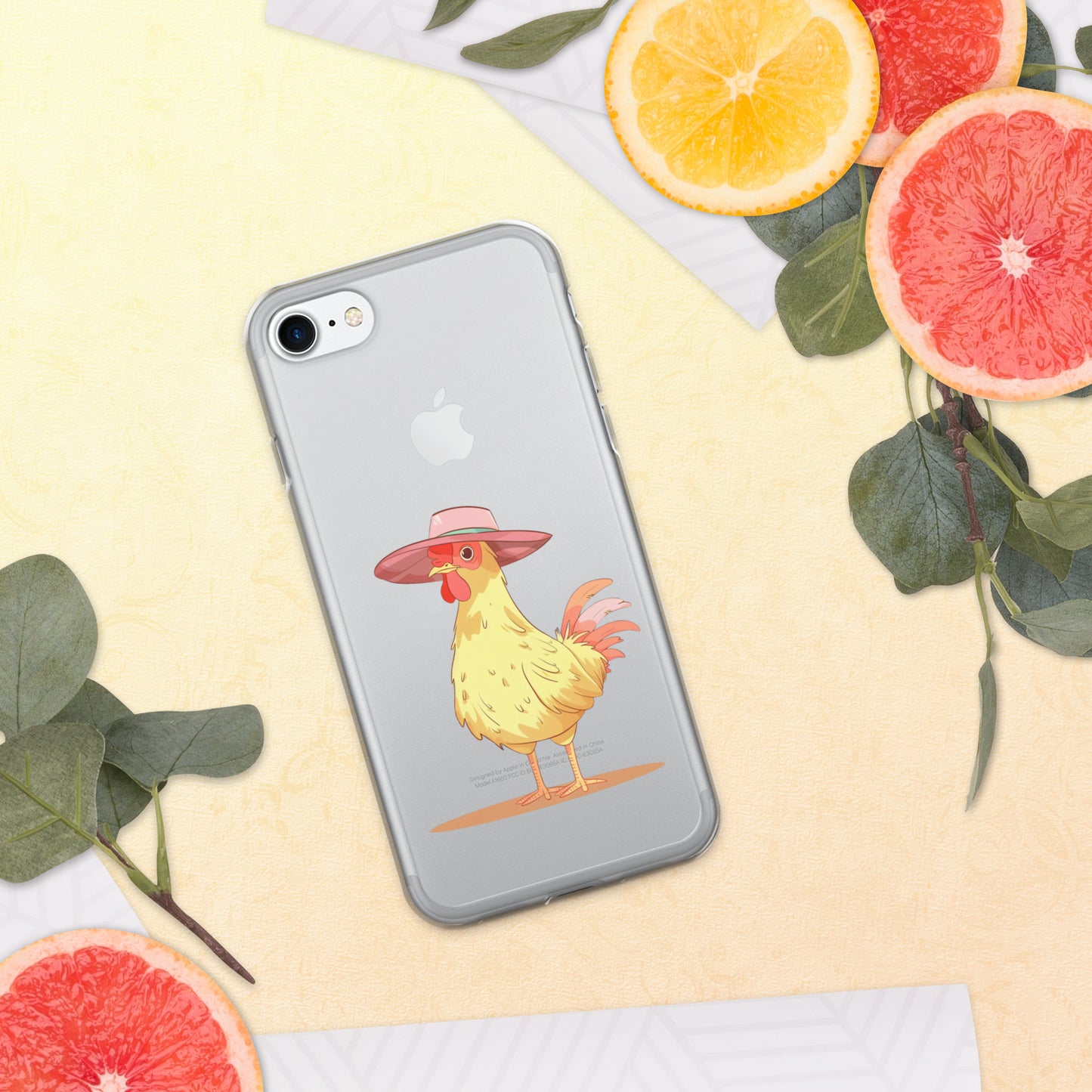 Silly Chicken Clear Case for iPhone®