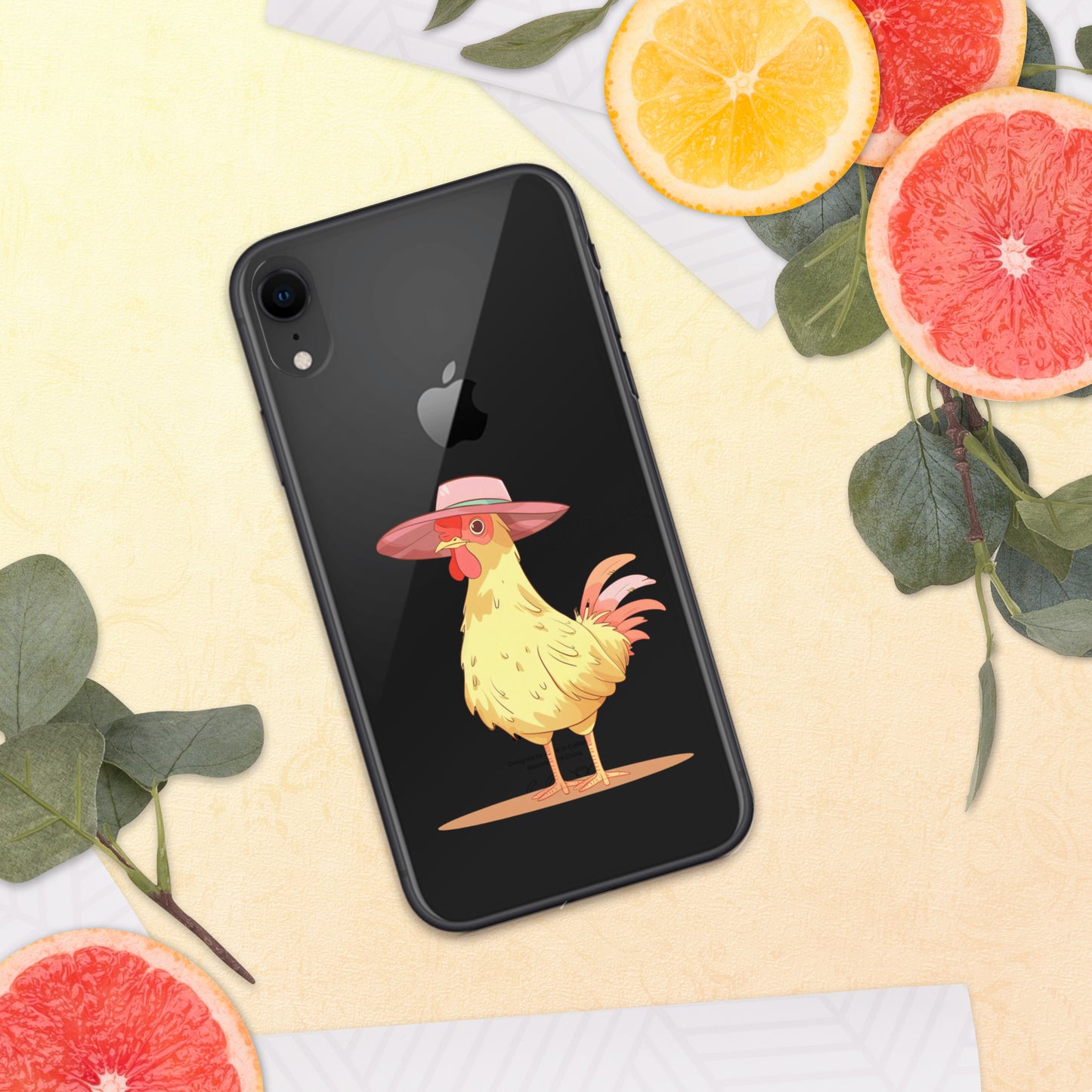 Silly Chicken Clear Case for iPhone®