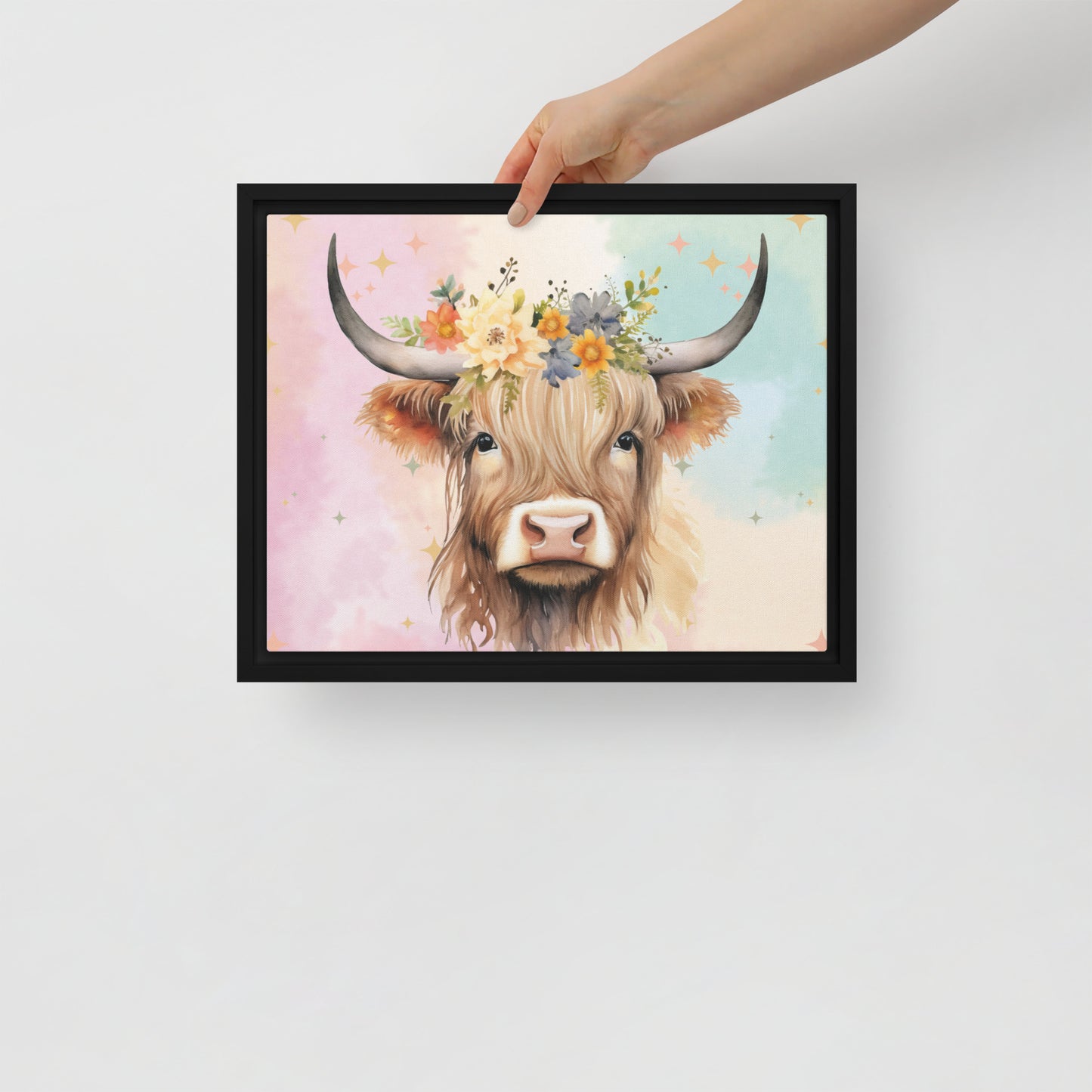 Highland Cow Canvas