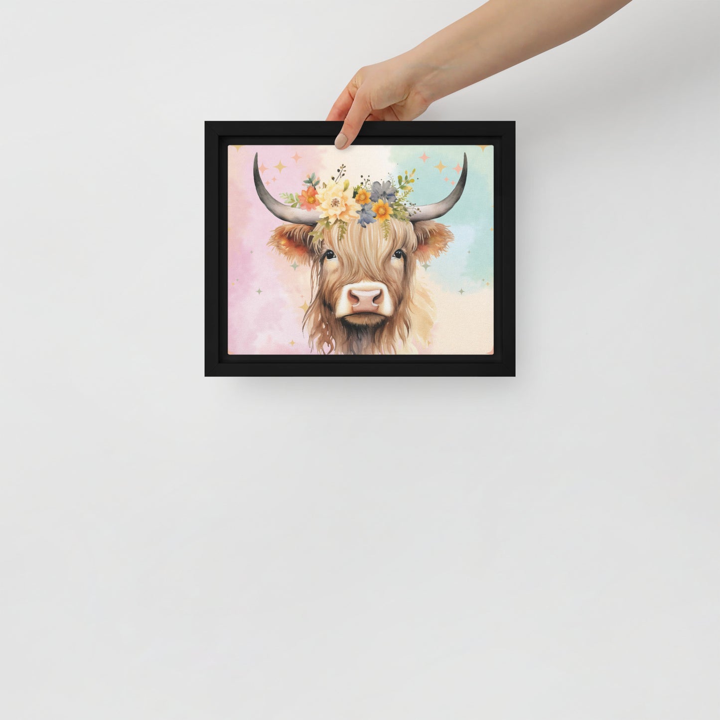 Highland Cow Canvas