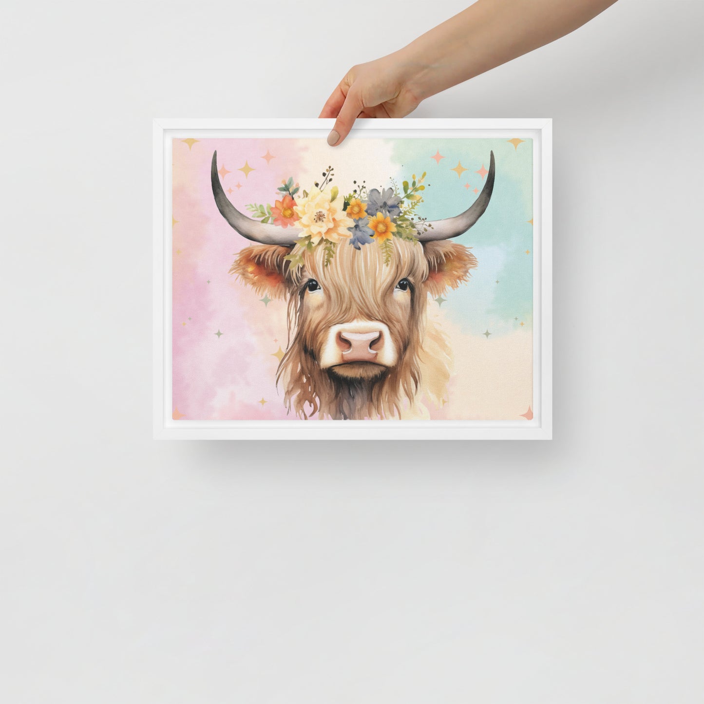 Highland Cow Canvas