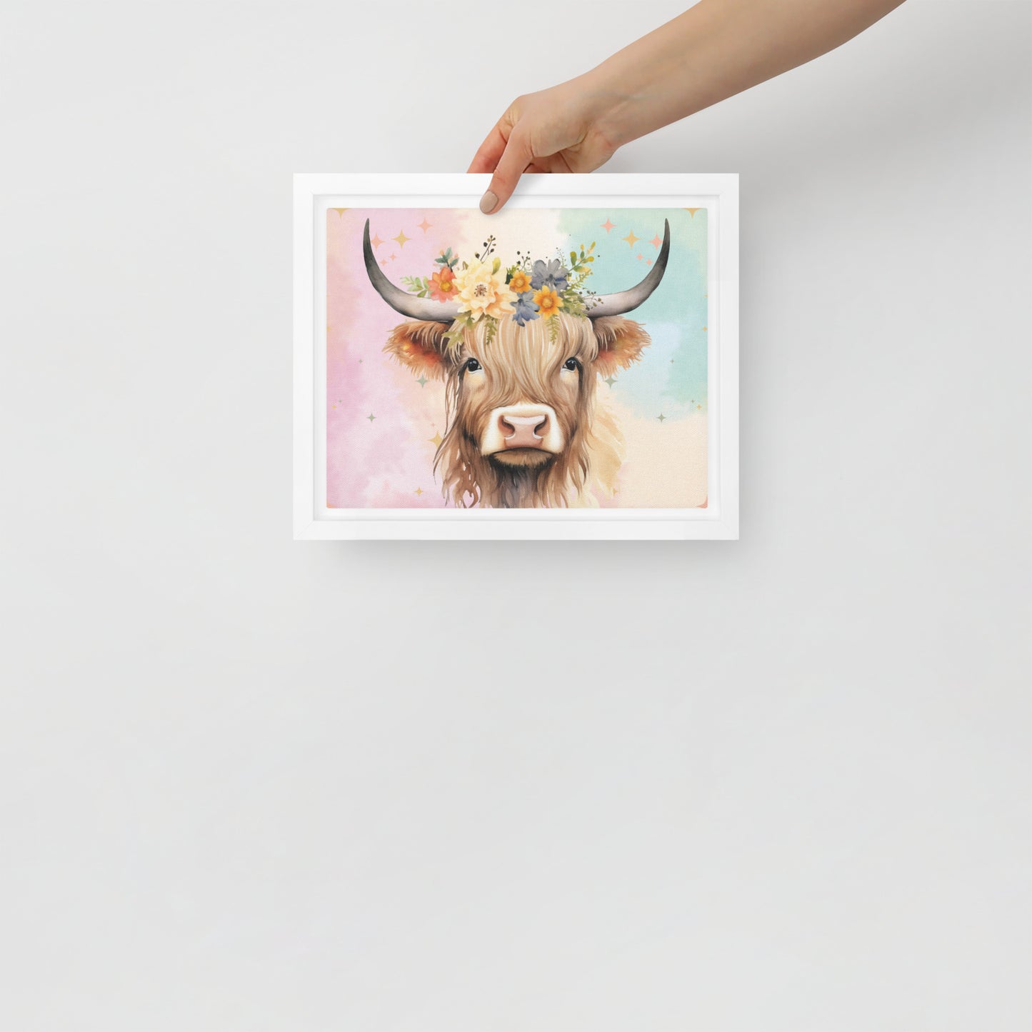 Highland Cow Canvas