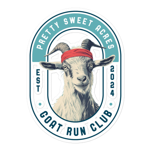 Goat Run Club™ Vinyl Sticker - V3