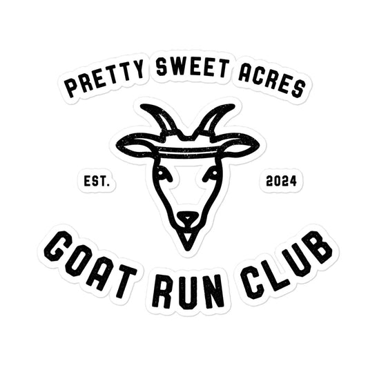 Goat Run Club™ Vinyl Sticker - V1