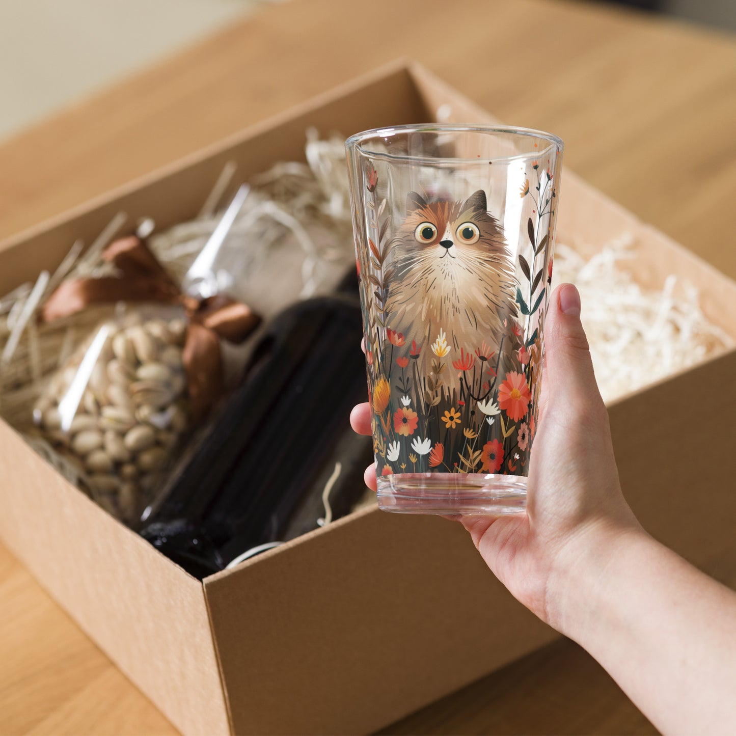 Cute Cute Cat Pint Glass