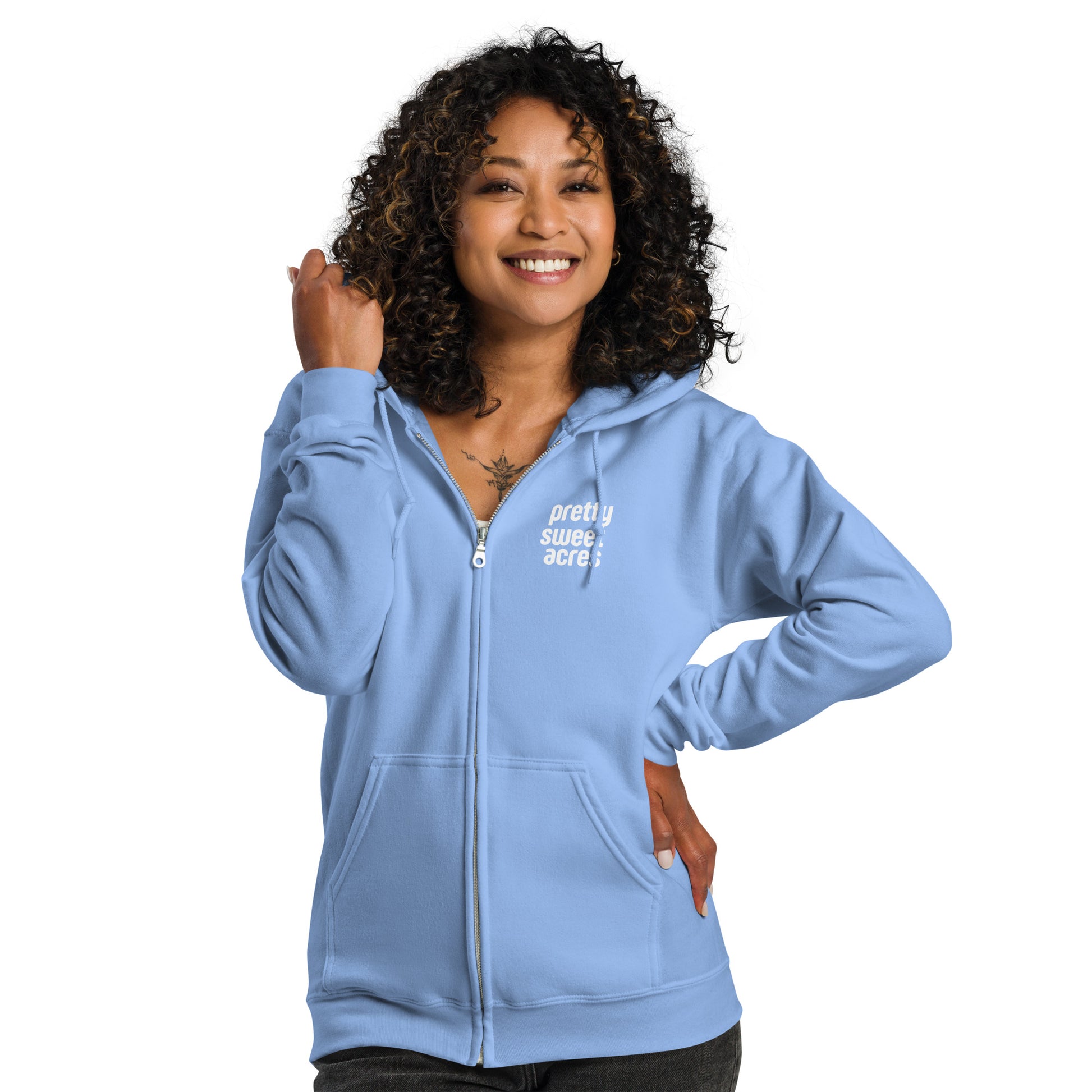 Farmhouse Unisex Zip Hoodie