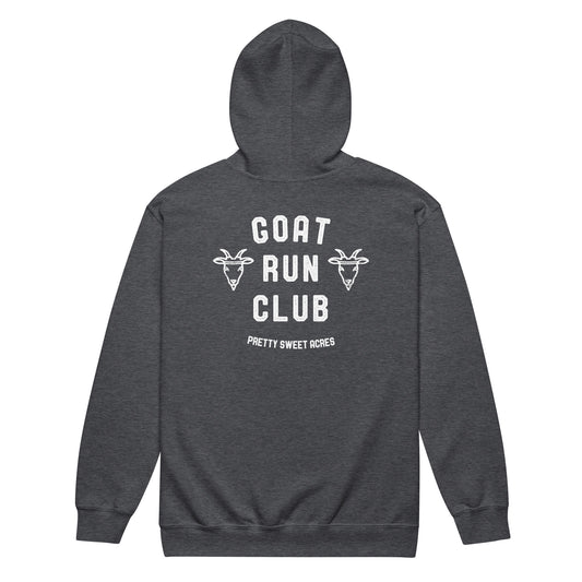 Goat Run Club™ Unisex Zip Hoodie