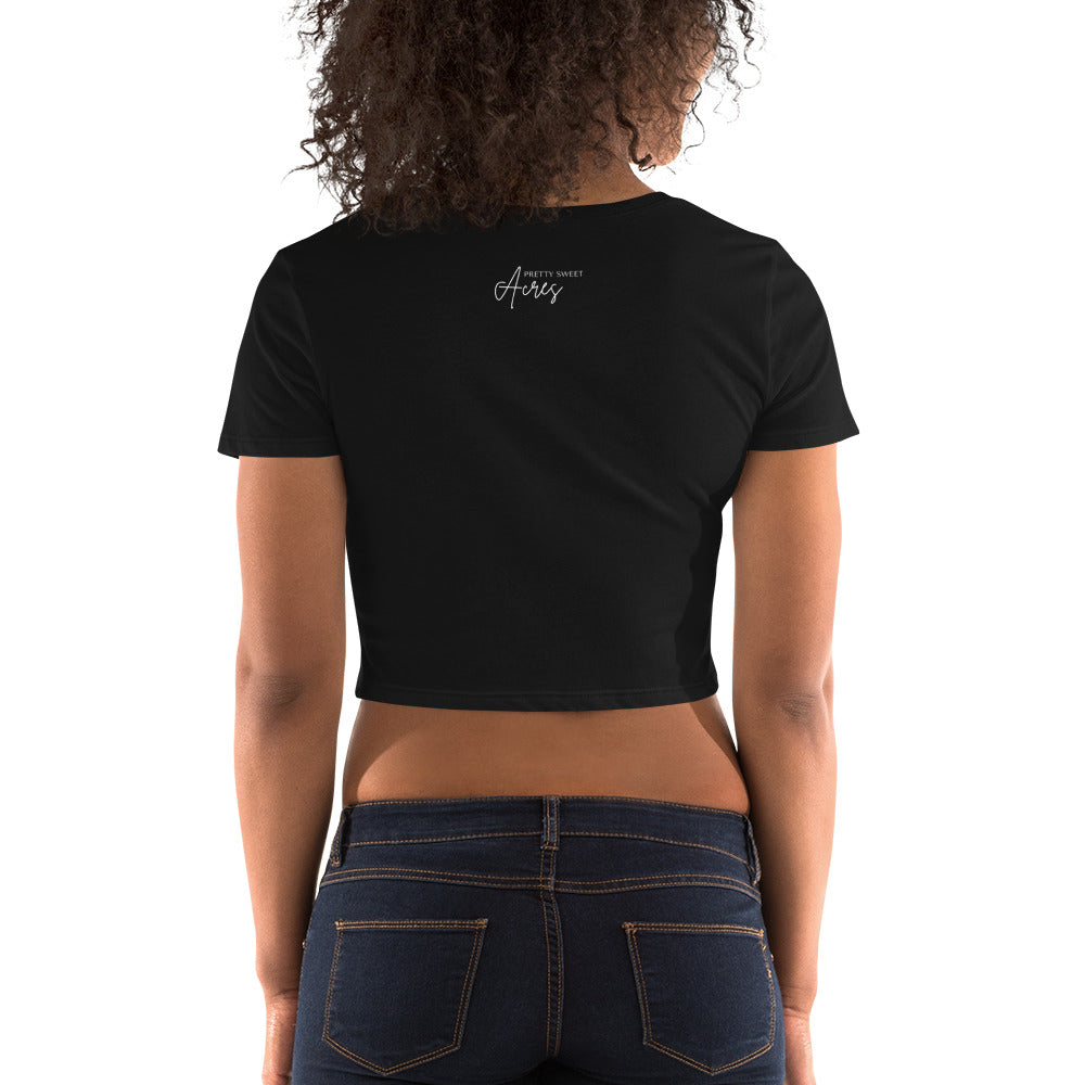 Hold My Drink Women’s Crop Tee