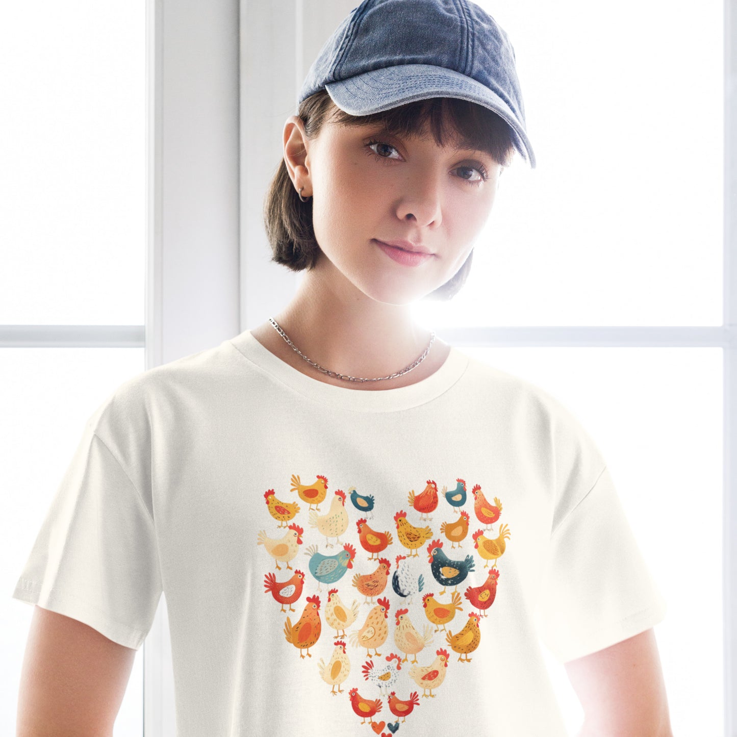 Heart of the Chicken Crop Top