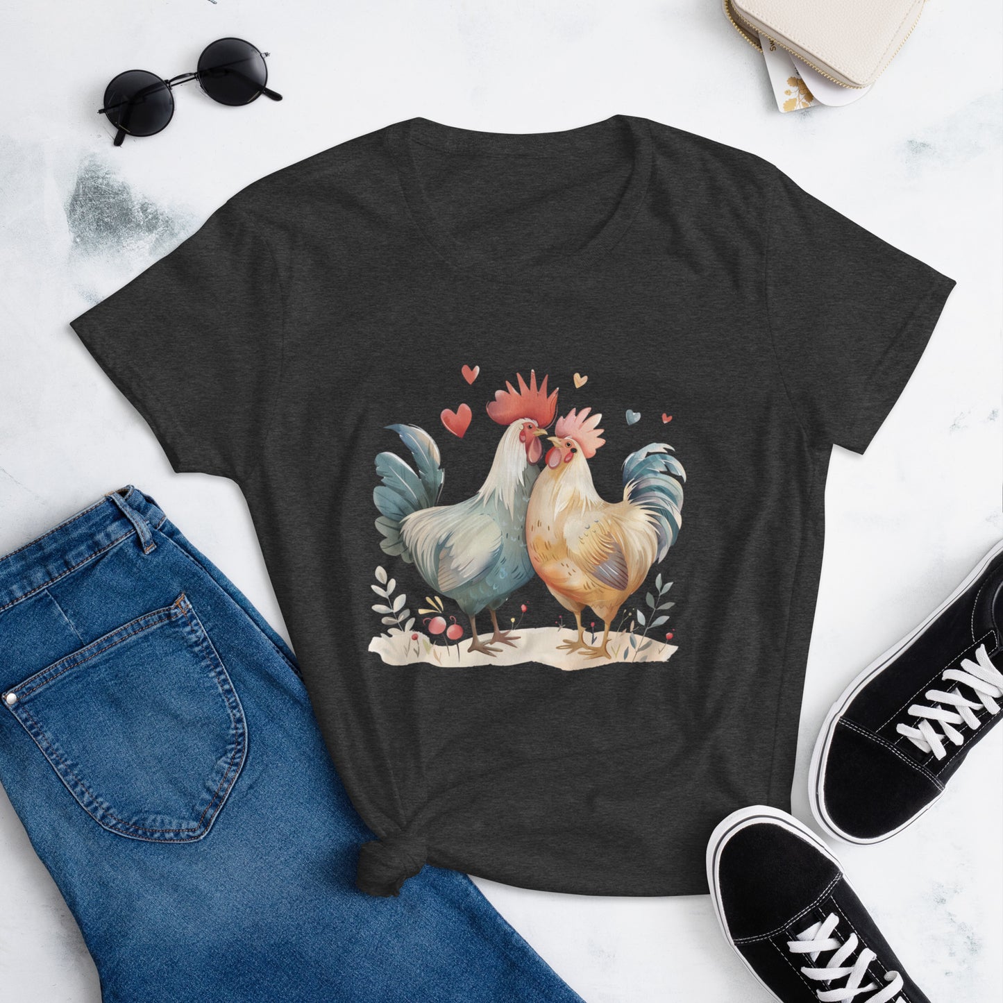 Love Chick Women's Fitted T-Shirt