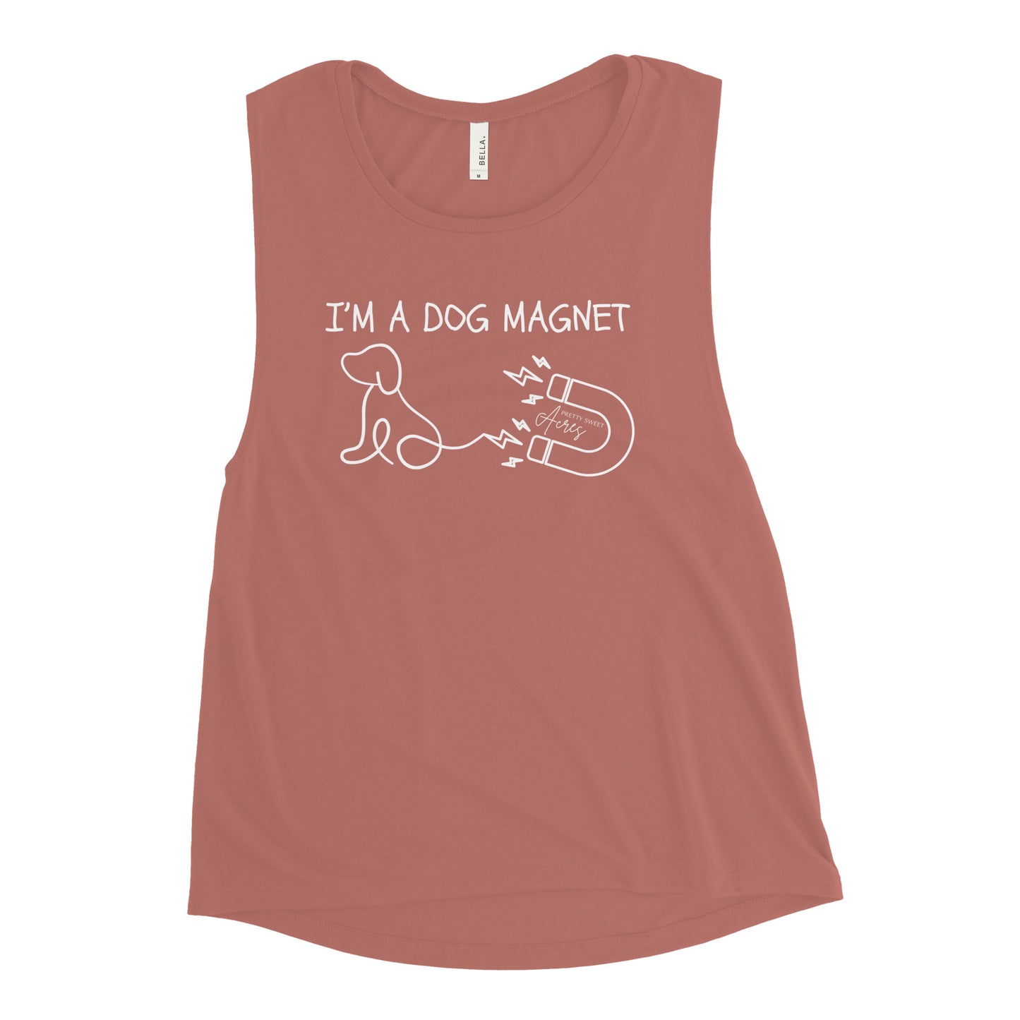 Dog Magnet Ladies’ Muscle Tank